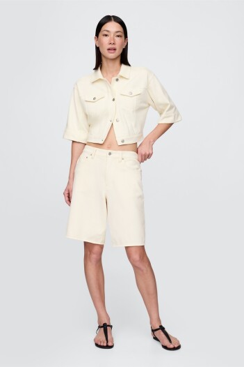 Short Deportivo Sin Felpa Mujer White Sail