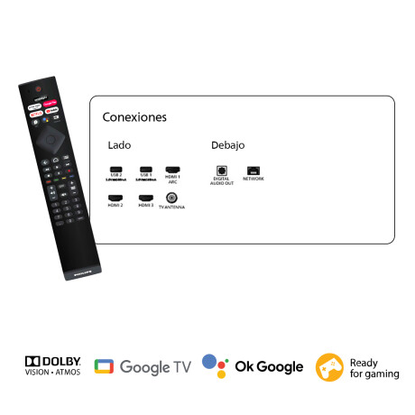 Smart TV Philips 43" Google TV 4K UHD Smart TV Philips 43" Google TV 4K UHD