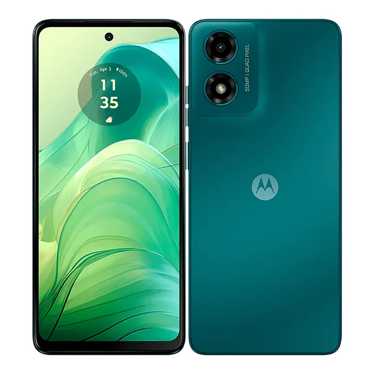 Motorola - Smartphone Moto G04S XT-2421-7 - Resistente al Agua. 6,56'' Multitáctil Ips Lcd 90HZ. 4G. 