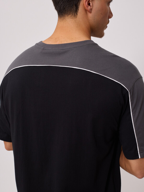 T-SHIRT ZOREN RUSTY Negro