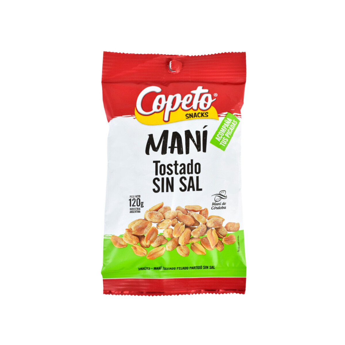 Mani Copeto 120 grs - Tostado sin Sal 