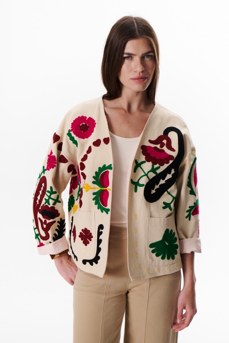 CHAQUETA ANFORA CRUDA