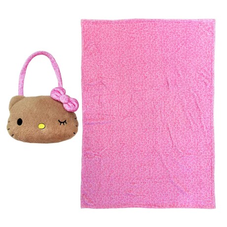 Manta Hello Kitty con asa Manta Hello Kitty con asa