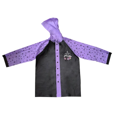 Pilot Infantil Equipo de Lluvia Kuromi VIOLETA-NEGRO
