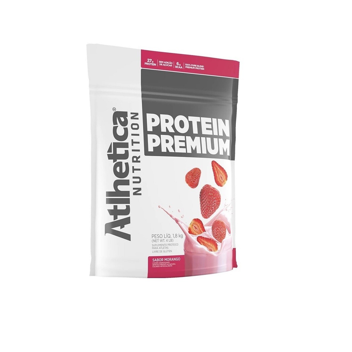 Atlhetica Protein Premium Sabor Frutilla 1800 Grs. 