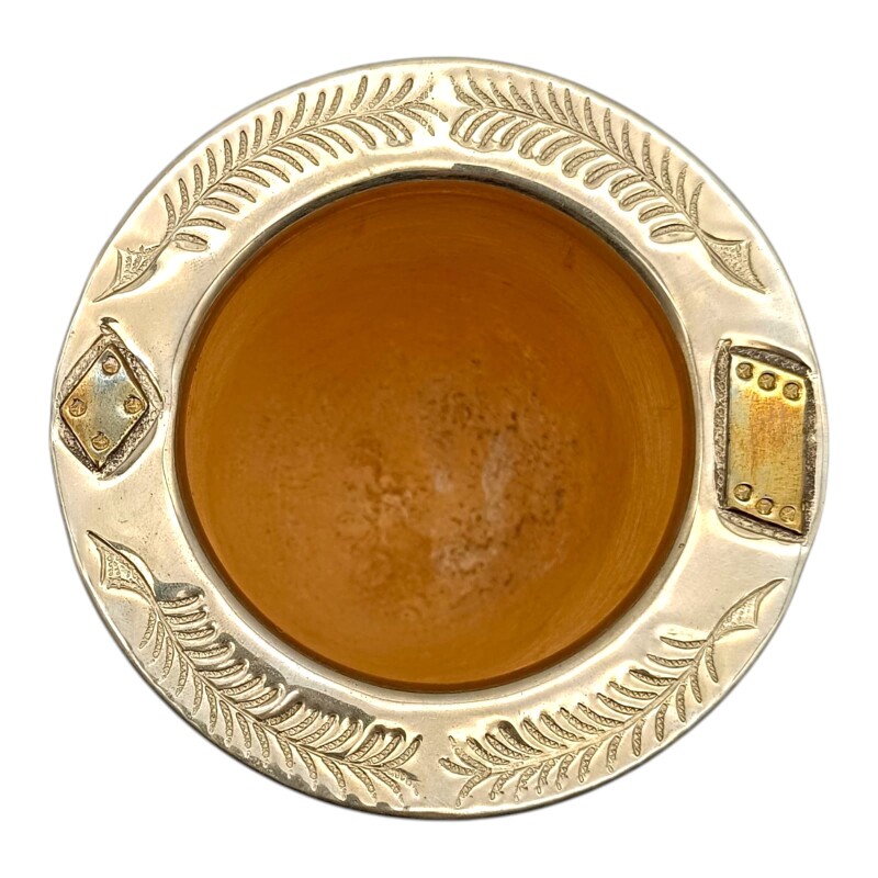 Mate Imperial NACIONAL con apliques en bronce - ALPACA - 07 negrouniforme