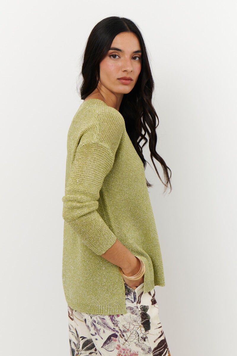 SWEATER V BLINK VERDE