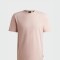 BOSS - Remera de Punto con Logo Rosado