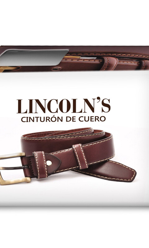 CINTO JOAQUÍN NEGRO / MARRÓN 95 CM.