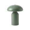 LAMPARA DIS HONGO VERDE 18X23CM Unica