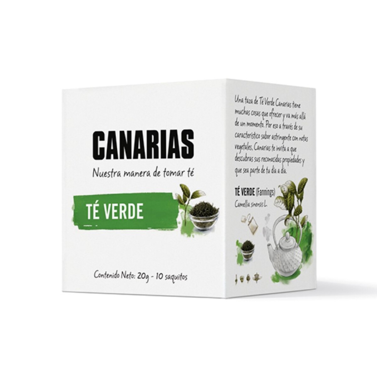 Caja X10 Té Verde Canarias 