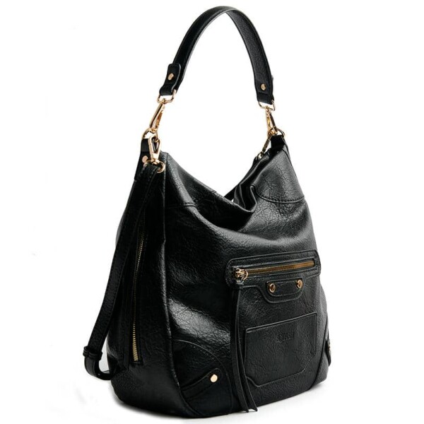 Cartera gondola Negro
