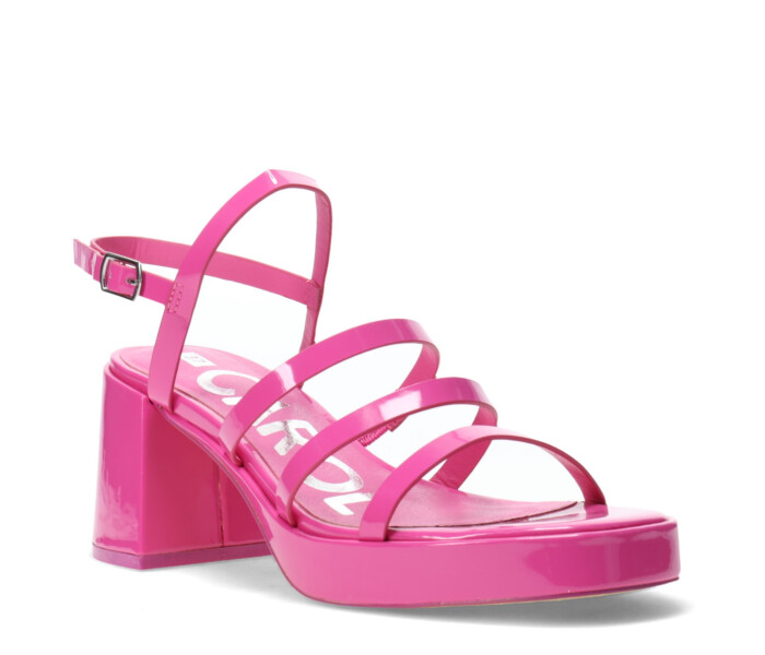 Sandalias de Mujer Miss Carol RAQCHI Fucsia (Charol)