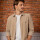 Camisa Pana Slim Beige