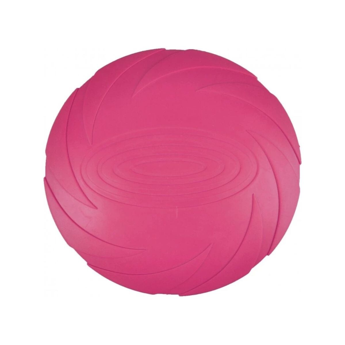 DISCO FRISBEE DE GOMA PARA PERRO. 14 Ø - ROSA 