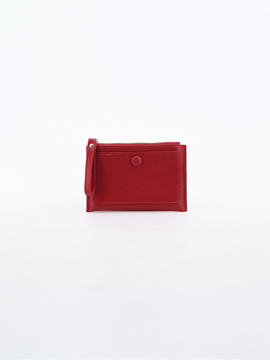 BILLETERA SIDNEY - ROJO 