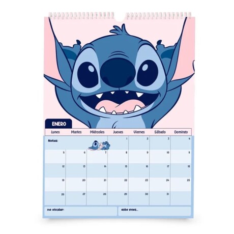Calendario Mooving Personajes 2026 Stitch Calendario Mooving Personajes 2026 Stitch