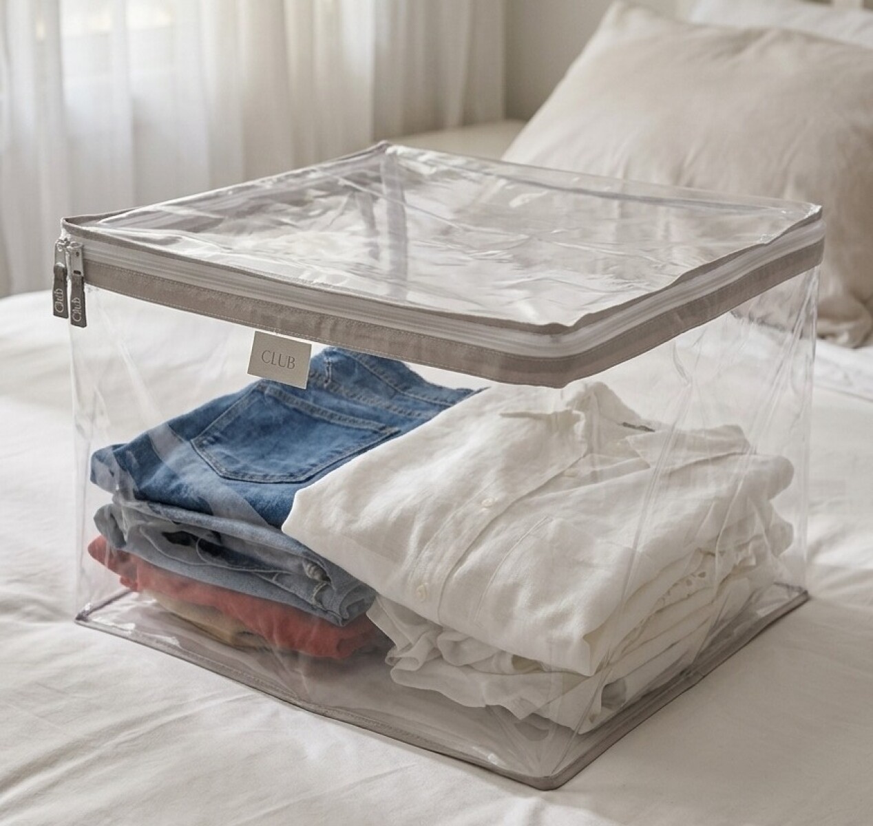 Organizador Storage Box XL Cristal 