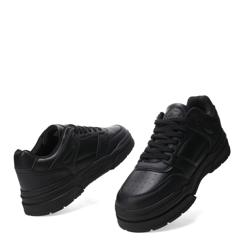 Championes de Hombre Push MANGIARI acordonado Negro