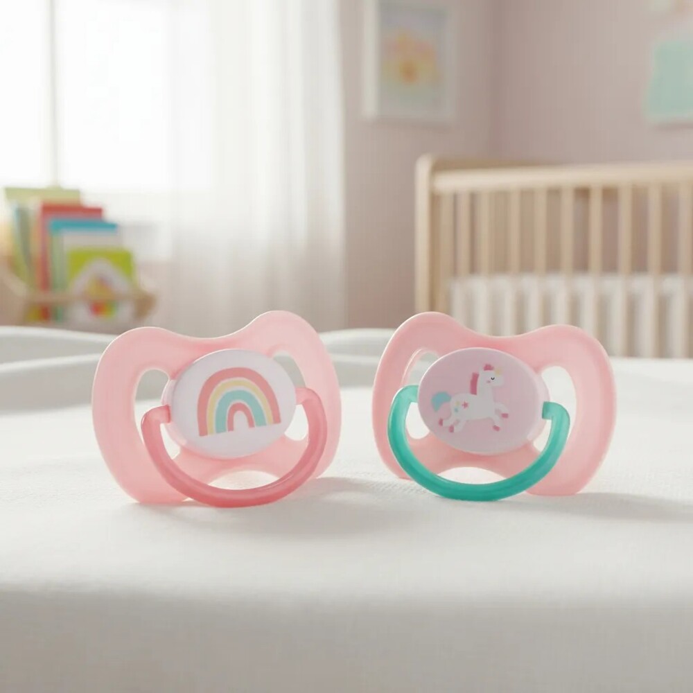 Set x2 chupetes BUBA fisiologico 0-6 meses magic unicornio