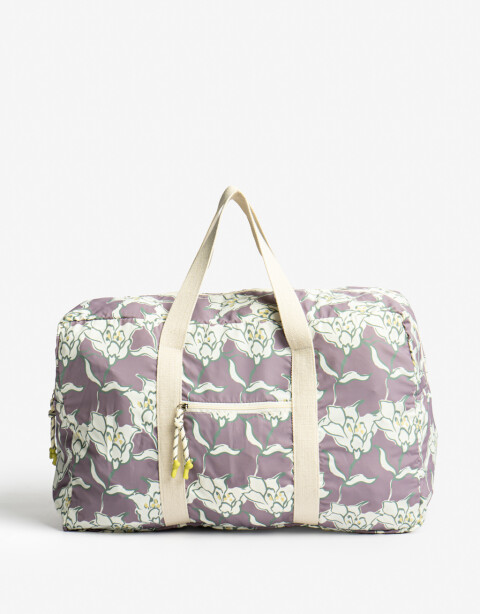 Porta Cosméticos Bolso Estampado Flores