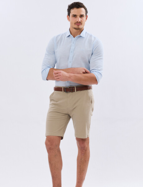 BERMUDA CLASICA Beige