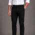 Pantalón de gabardina Negro