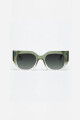 Lentes Tiwi Matt Shiny Gradient Green With Green Gradient Lenses