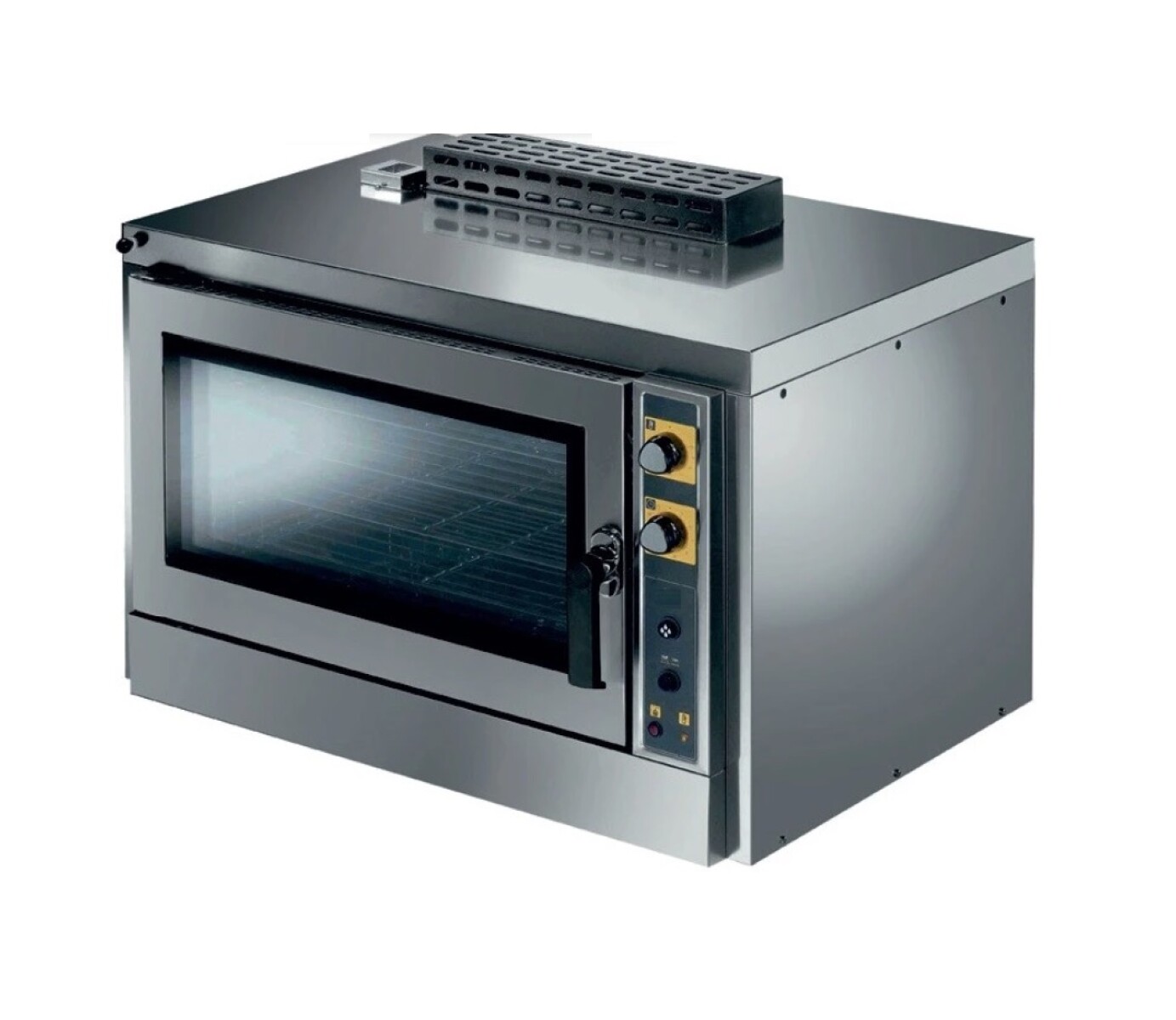 Horno convector a gas 4 bandejas 60 x 40 cm - Tecnoeka KF 1001 G IX AL 