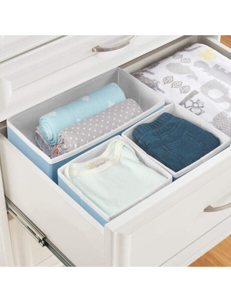 SET 3 ORGANIZADOR TELA 28x14x11/14x14x11CM CELESTE SET 3 ORGANIZADOR TELA 28x14x11/14x14x11CM CELESTE