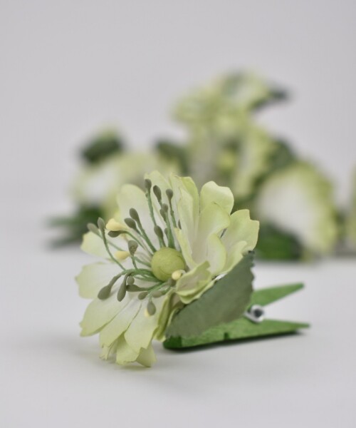 Palillo c/amapola 3x3 cm. VERDE