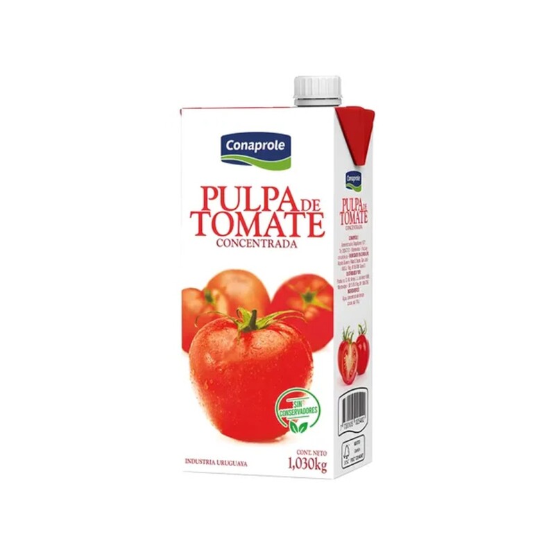 PULPA DE TOMATE CONAPROLE 1.030KG Pulpa De Tomate Conaprole 1.030kg