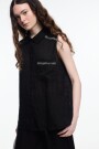 CAMISA SIN MANGAS Negro