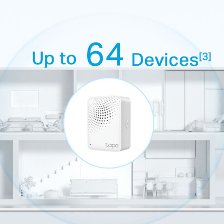 Tp-link - Hub Inteligente Tapo H100. Hasta 64 Dispositivos. Funcion de Timbre Inteligente. 001