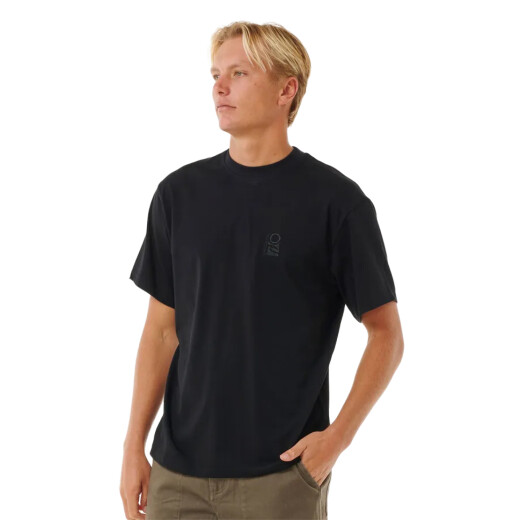 Remera Rip Curl Search Embroidery Tee - Negro Remera Rip Curl Search Embroidery Tee - Negro