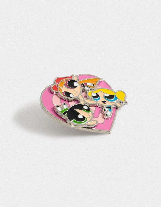 Pin Pin Esmaltado "chicas Superpoderosas" - Combinacion Multicolor