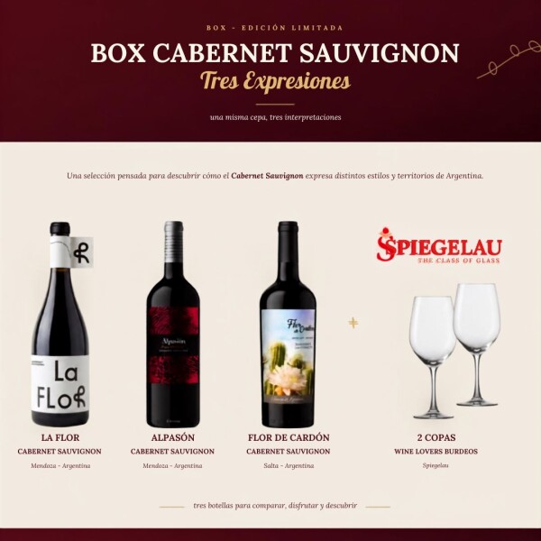 BOX CABERNET SAUVIGNON | TRES EXPRESIONES BOX CABERNET SAUVIGNON | TRES EXPRESIONES