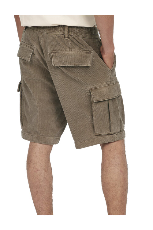 Bermuda O'Riginal Cord Cargo Marrón