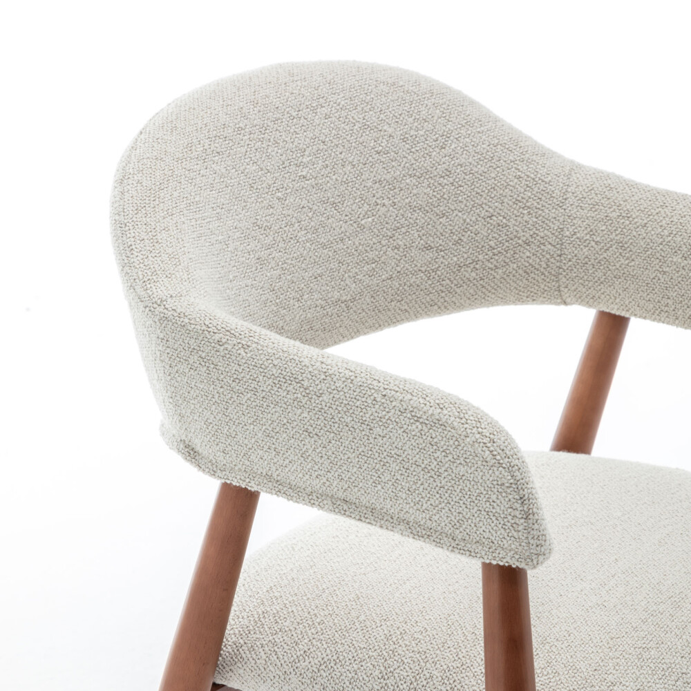 BUTACA DE COMEDOR MADERA NATURAL-BEIGE MARINA