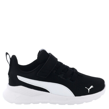 Championes Infantiles Puma Anzarun Lite Kids Negro - Blanco