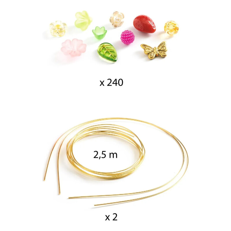 Kit Tiaras Princesa Rosa Djeco Kit Tiaras Princesa Rosa Djeco