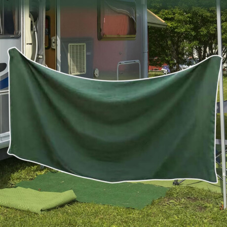 Toalla de microfibra imantada para playa o picnic Verde