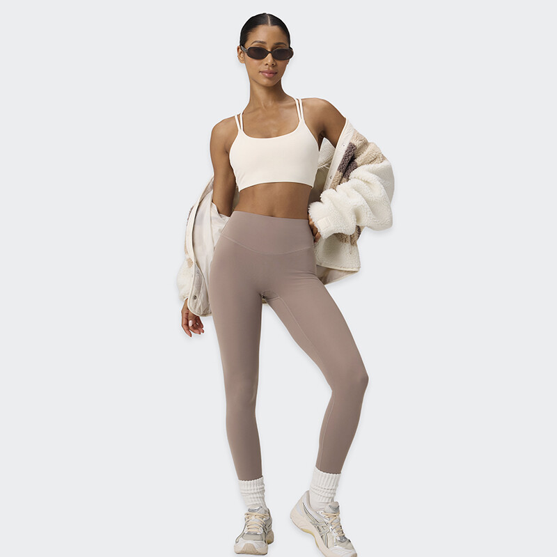 Calza Fabletics PureLuxe TLC Oasis Marron