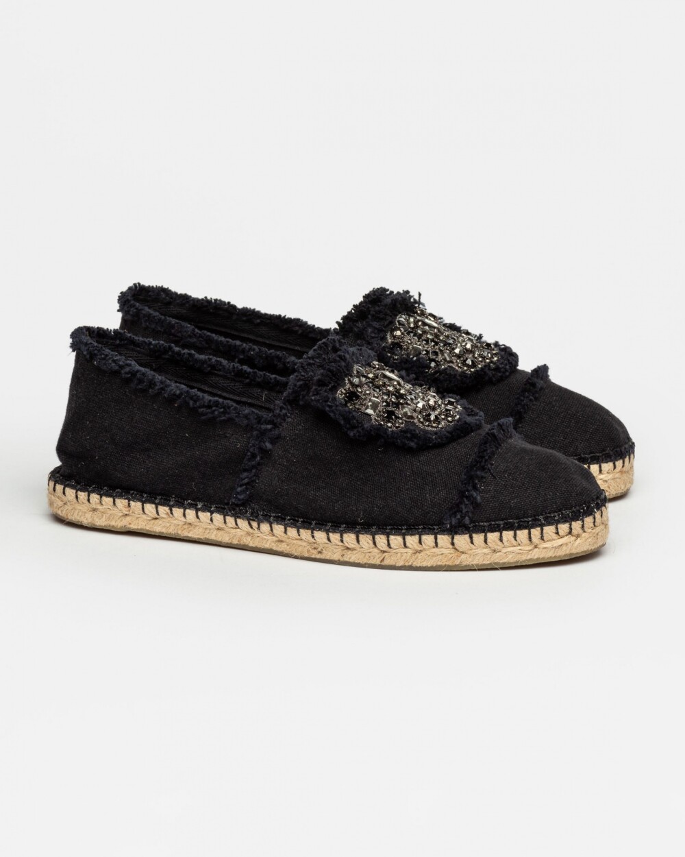 Alpargata The Royal Espadrile en textil Negro