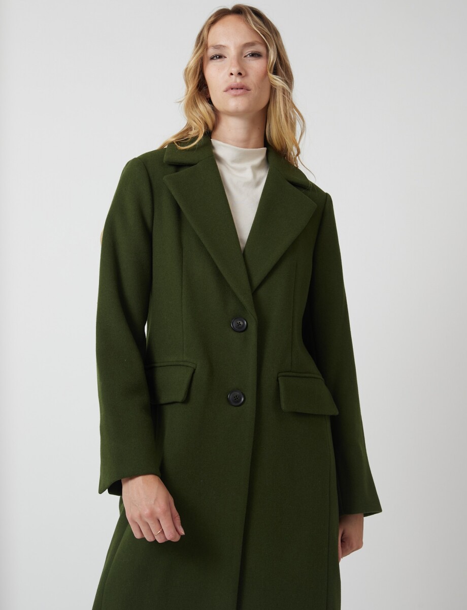 Tapado Largo Lana - Verde 