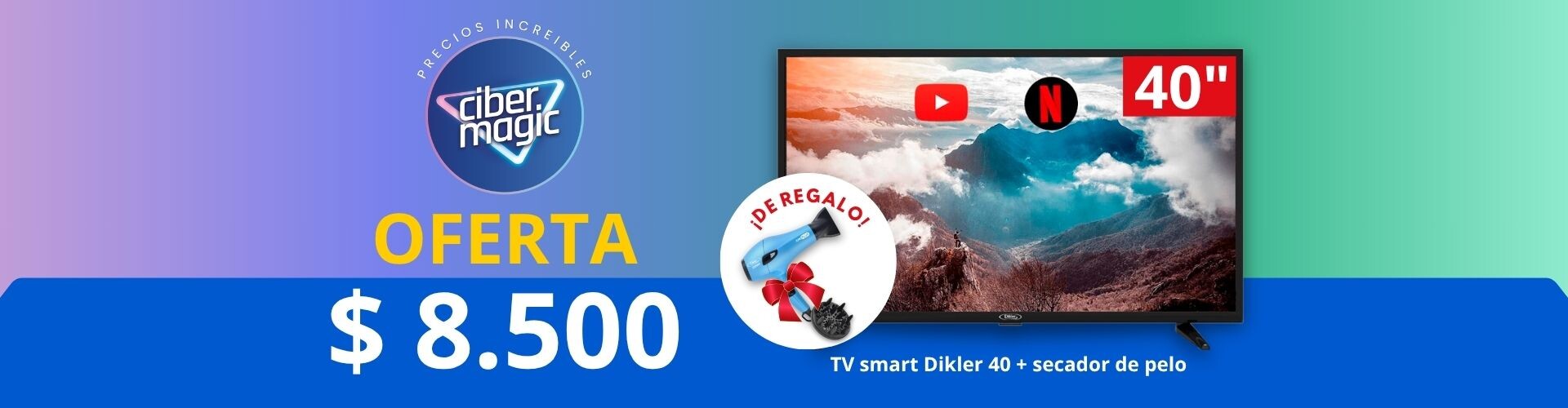 Televisores Ciber Magic