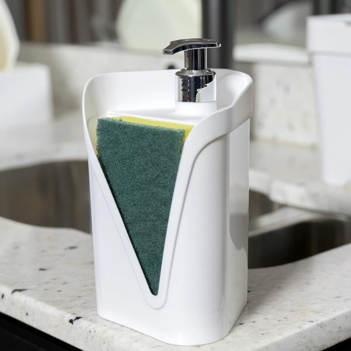 Dispensador de jabón click - BLANCO 