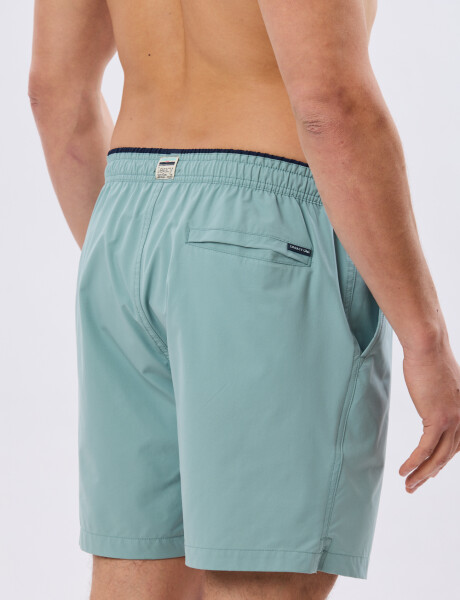 SHORT DE BAÑO LISO Denim