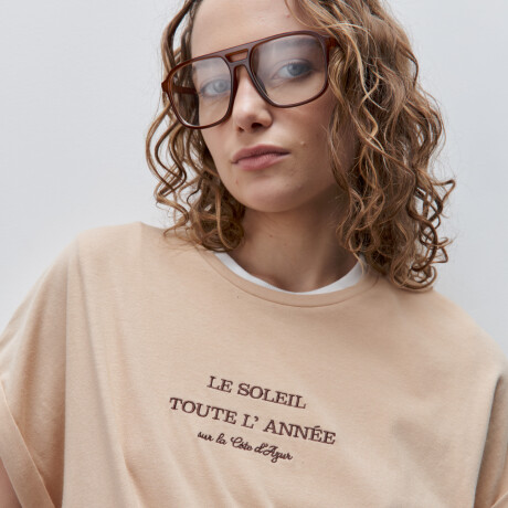 REMERA PONT Beige