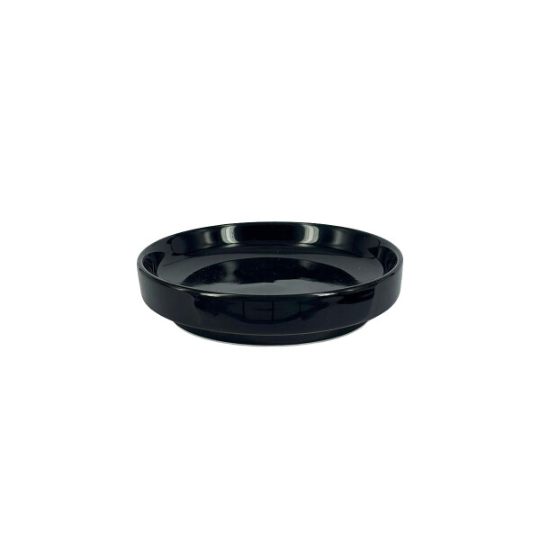 Plato negro 9.5x 2 cms Plato negro 9.5x 2 cms